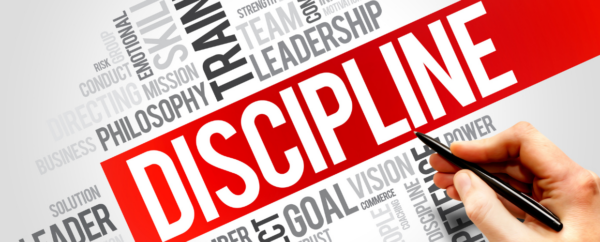 discipline, blog header